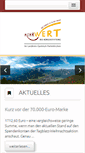 Mobile Screenshot of diebuergerstiftung.de